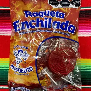 Raqueta Enchilada Miguelito- 40pcs