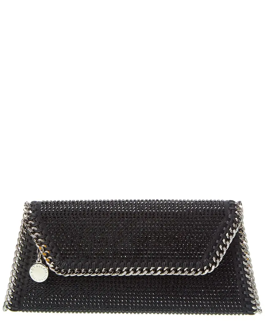 Stella McCartney Falabella Crystal Hotfix Clutch