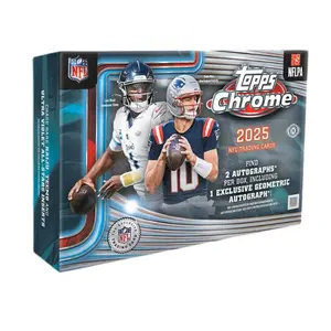 Topps Chrome Breakers Delight 2025 NFL Sports Trading Cards