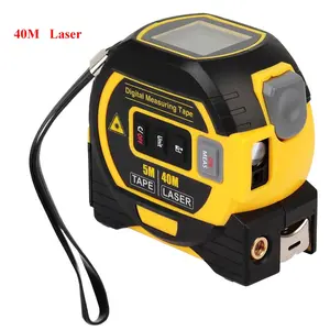 Three-In-One Laser Distance Meter, Indoor Measurement Tool, HD Display, Portable Inch/foot Switch, Measures Distance Area Volume