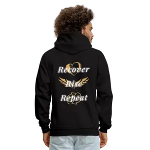 Recover Rise Repeat Men's Hoodie 7 rings Classic Fabric  Menswear