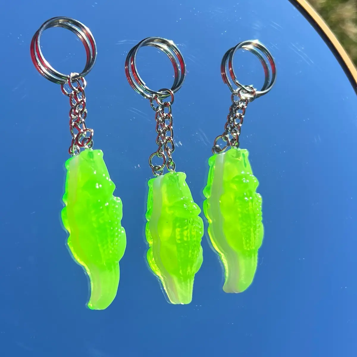 Later Gator Keychain - Lightweight & Durable with Sentimental Story Card - Ideal for Keys, Bags & Backpacks - Unique Handmade Design