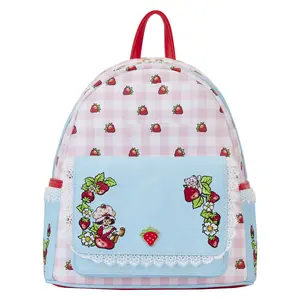 Strawberry Shortcake Denim Pocket Mini Backpack