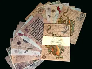 Dragons Vellum & Sticker Set
