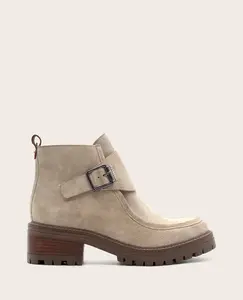 GENTLE SOULS - Baden Suede Buckle Boot