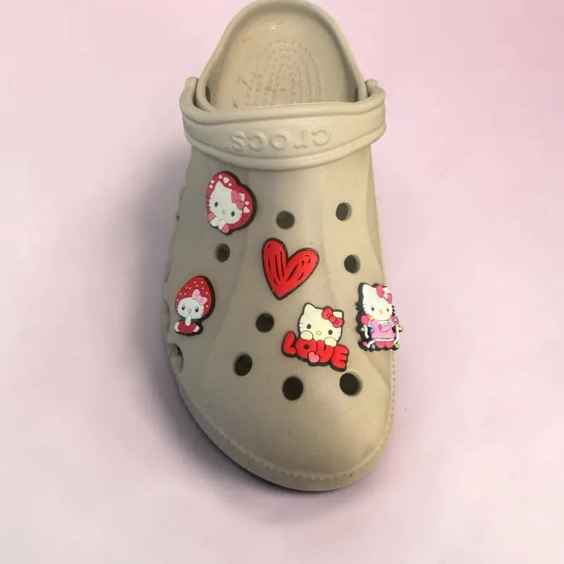 Clog Shoe Charms, Cute Footwear Decorative Accessories, Easy-to-Install Shoe Decor Pieces