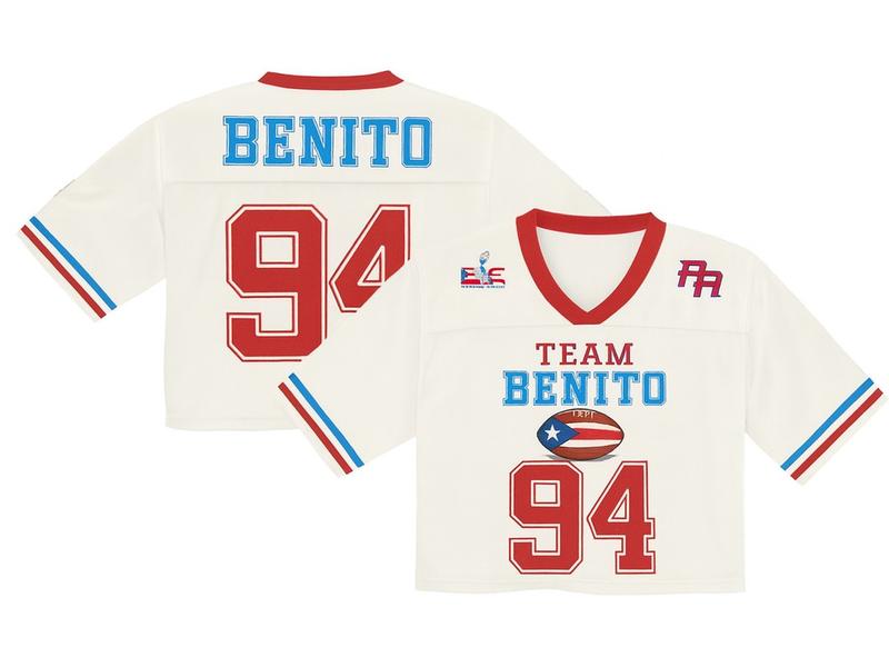 Ben Apparel: Benito SUPA POWL Football Croptop Jersey