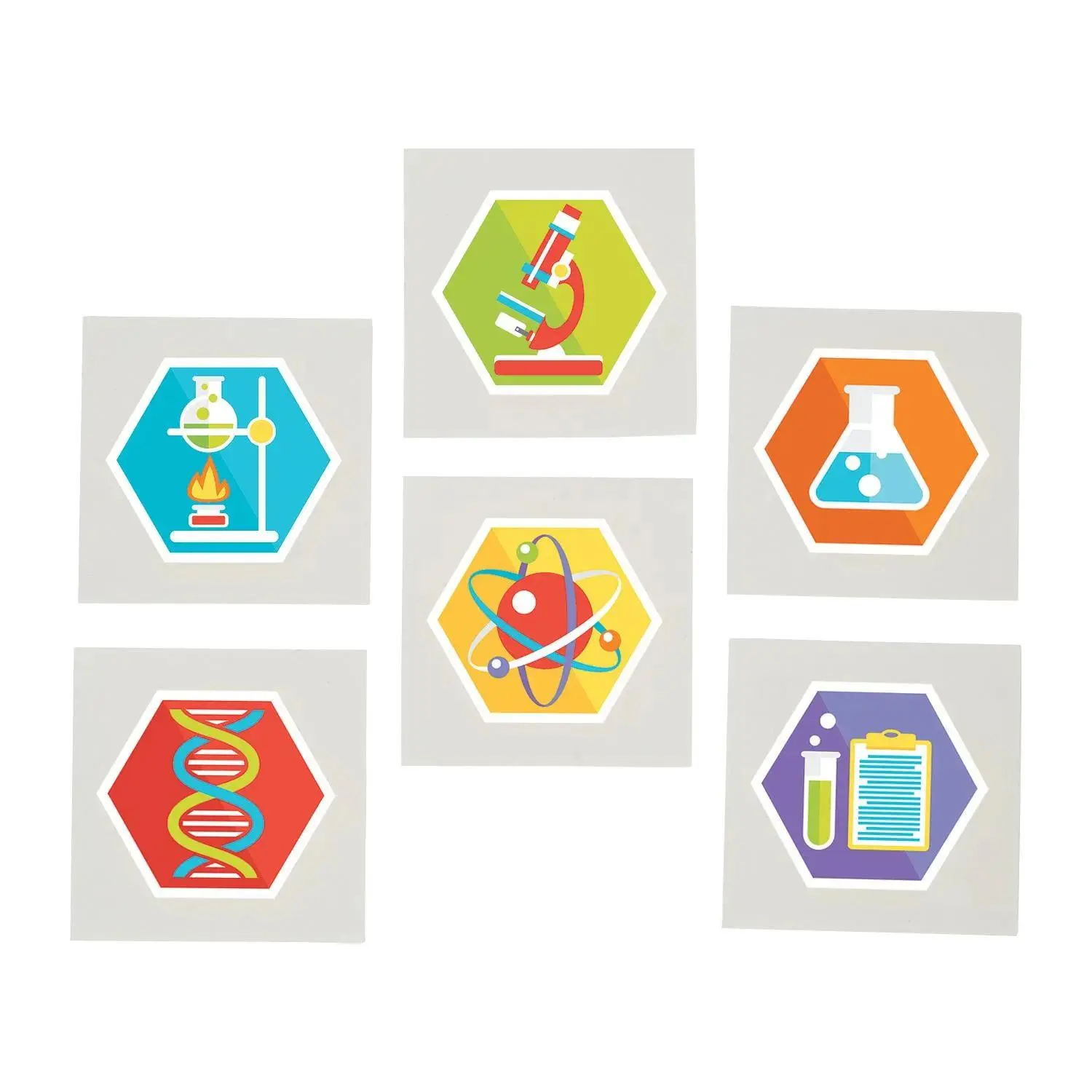 Bulk 72 Pc. Science Party Temporary Tattoos, Party Favors, Oriental Trading Company, Realistic Temporary Tattoos
