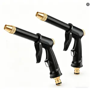 Multifunctional Long Handle High Pressure Spray Gun, Portable Handheld Pressure Washer for Auto Detailing, Home Indoor Cleaning, Patio Maintenance and Plant Irrigation, Lightweight All-Purpose Utility Tool, Thoughtful Gift for Family and Car Owners