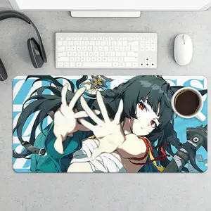 Anime Character Miyabi Silicone Mouse Pad for Gamers and Anime Fans Smooth Surface for Precise Mouse Movements Vibrant Design Ideal for Work and Gaming