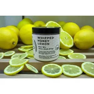 Whipped Honey Lemon - Barley Moon Botanicals - Pure Honey, Natural Ingredients Sweet Syrup
