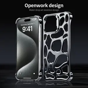 YOOVEI Suitable for iPhone14 15Pro/ProMax MetaliPhone15ProMax Phone CaseiPhone14ProMax