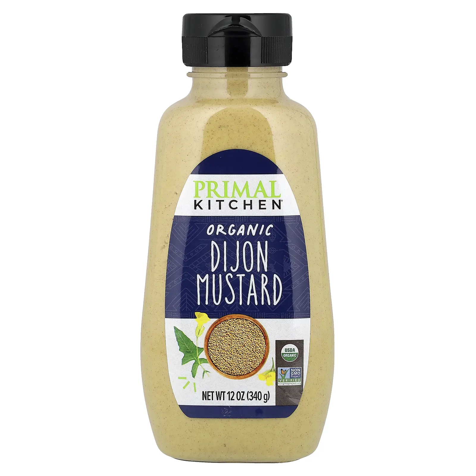 Primal Kitchen Organic Dijon Mustard, 12 oz (340 g)