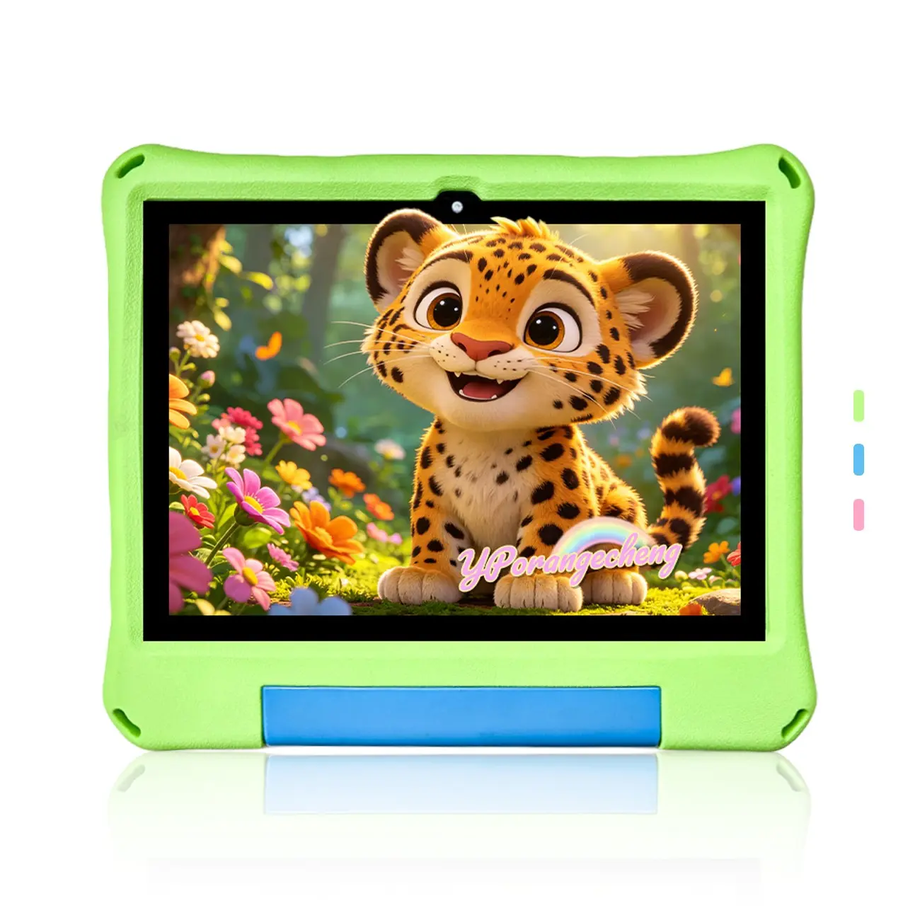 TikTok New Arrival | 10.1-Inch Gaming Tablet | Cute & Adorable Design | Work, Study & Entertainment All-in-One | HD Display + Dual Camera | 5G WiFi | Protective Case Included | Teen Birthday / Christmas Gift (Blue/Pink/Green Available, Charger Not Include