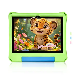 TikTok New Arrival | 10.1-Inch Gaming Tablet | Cute & Adorable Design | Work, Study & Entertainment All-in-One | HD Display + Dual Camera | 5G WiFi | Protective Case Included | Teen Birthday / Christmas Gift (Blue/Pink/Green Available, Charger Not Include