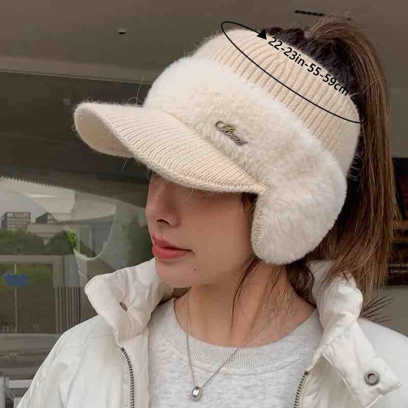 [4 Colors Available] Women's Student Outdoor Hat, Breathable Comfortable Simple Warm Autumn Winter Baseball Cap, Suitable for Outdoor Sports Leisure Street Wear Various Occasions