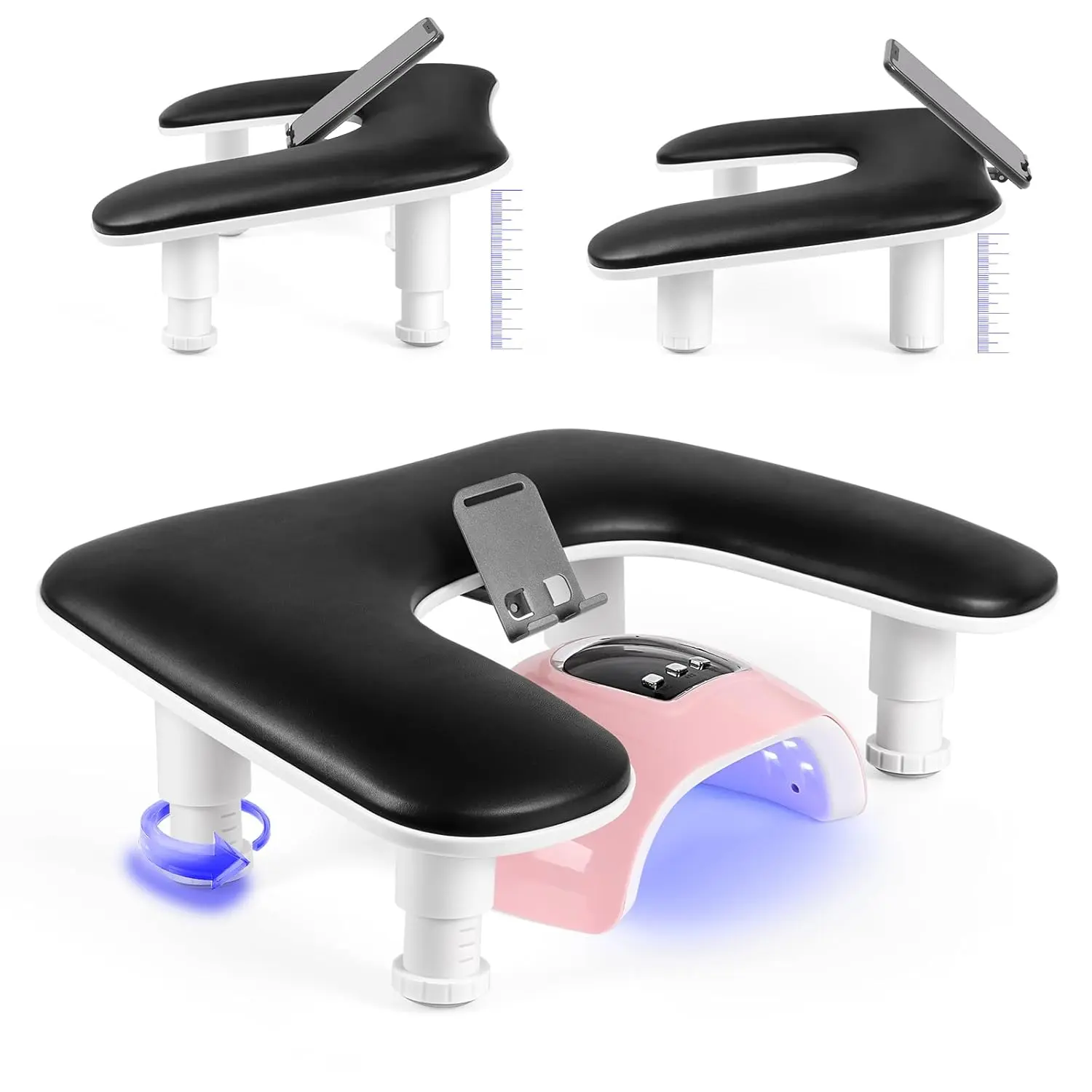 Black with Phone Holder