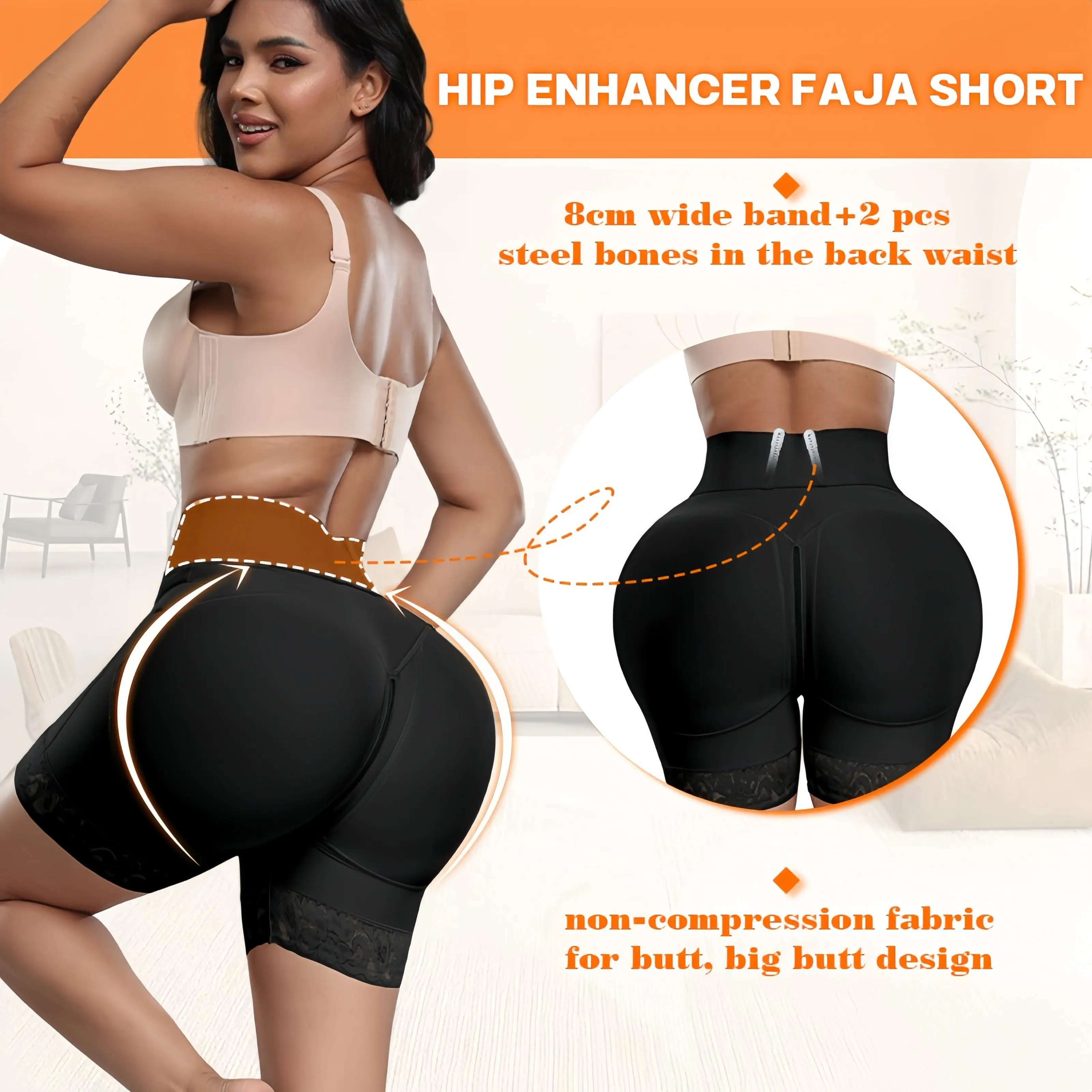 【HOT】High Waist Midsection Contour & Hip Sculpt Briefs – Everyday Shapewear for Smooth Waist and Curved Hip Lines
