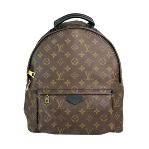 Pre-owned Louis Vuitton Leather Backpacks Palm Springs MM Monogram Canvas Backpack