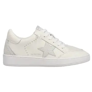 Vintage Havana Womens Blake Studded Slip On Sneakers Shoes Casual - White