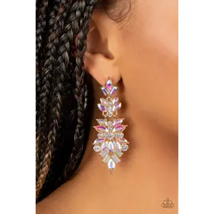 Frozen Fairytale ♥ Multi Iridescent Earrings ♥ Paparazzi Accessories