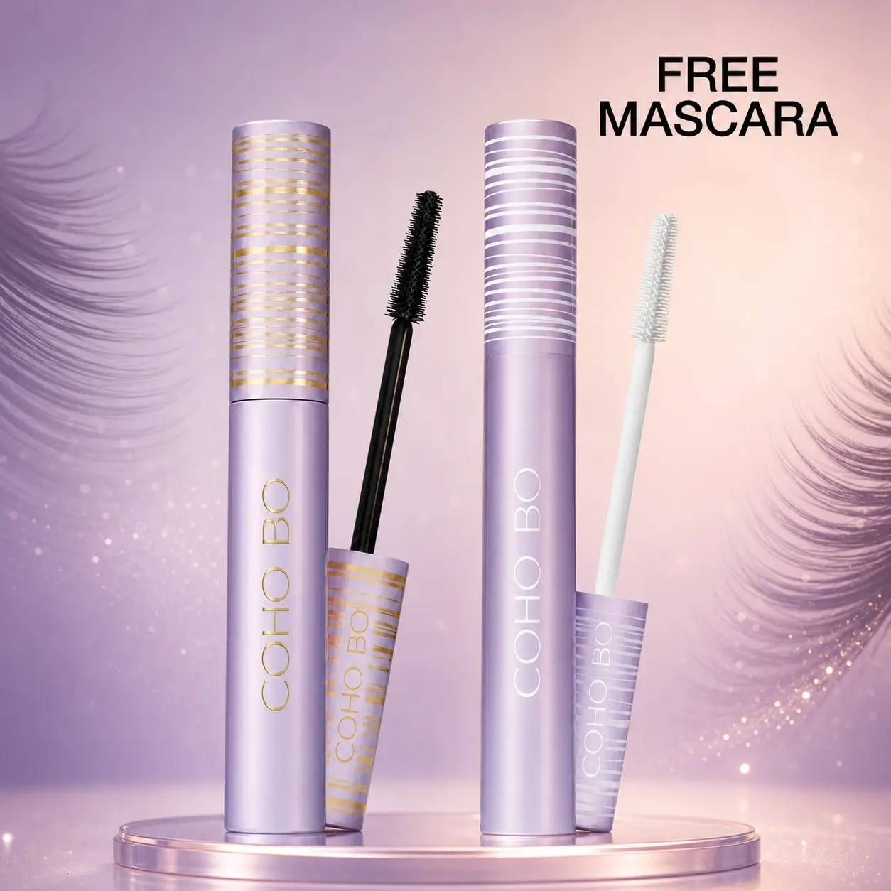 **2-Piece Tubing Mascara & Lash Primer Duo for Longer-Looking, Lifted & Defined Lashes**