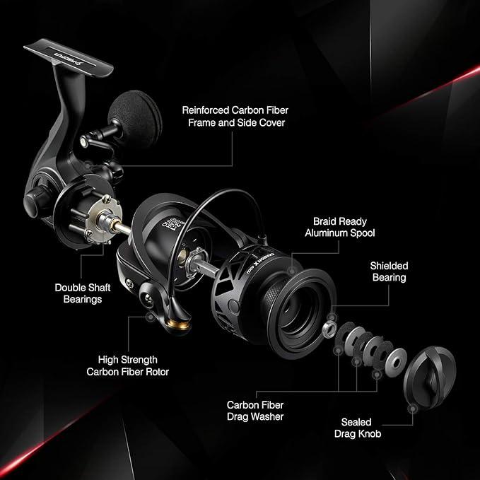 Piscifun Carbon X Spinning Reel The Best Light Spinning Fishing Reel