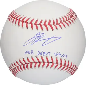 Grayson Rodriguez Baltimore Orioles Autographed MLB Debut Baseball with "MLB Debut" Inscription - Fanatics Authentic Certified