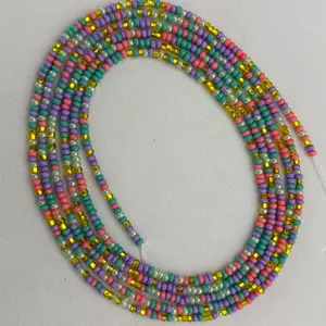 Spring collection tie on waist beads