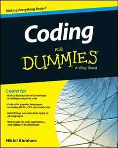 USED Book - Coding for Dummies by Nikhil Abraham (Paperback) - english