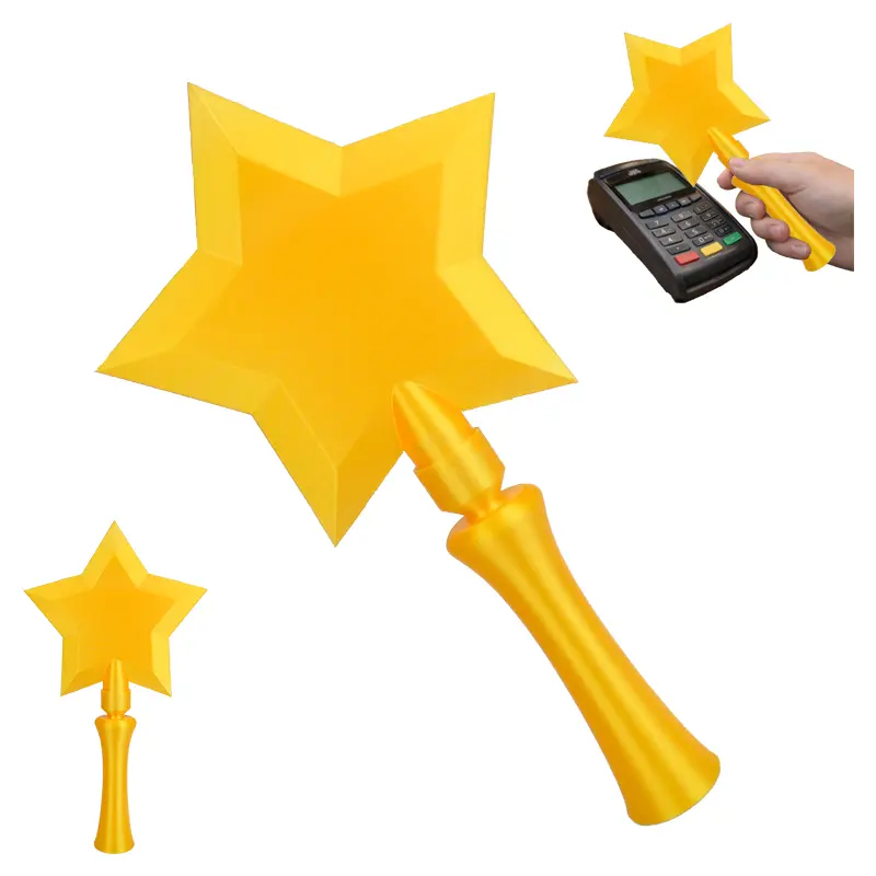 3D Printed Tap to Pay Magic Wand with Multi Color, Starlight Magic Wand, Contactless Payment Holder, Touch Sensing Payment, Creative Magic Wand Accessory, Portable Payment Gadget