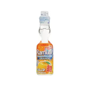 Sangaria Natural Orange Ramune Fizzy Beverage, 200ml