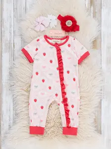 Strawberry Dreams Sleeper Pajamas