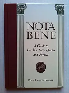 USED-Nota Bene by Robin Sommer (Hardcover)