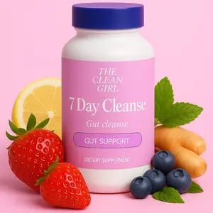 7 Day Cleanse- Gut and Colon support Herbal Supplement Advanced formula with senna, cascara sagrada, Psyllium Husk