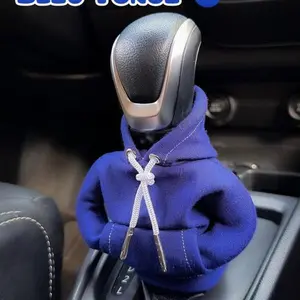 Shifter Knob Hoodie Cover Car Gear Shift Lever Hoodie Set