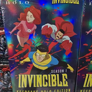 INVINCIBLE Season 1 Keepsake HOLO Pack Relic Hit Hunt + Pulls! Holo Edition Collectible Series