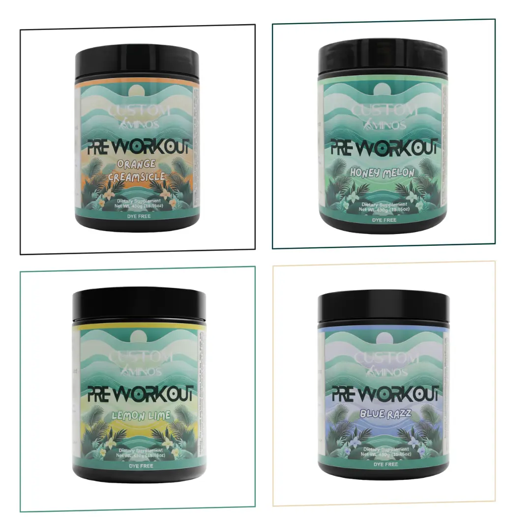Custom Aminos Advanced Pre-Workout Custom Aminos Advanced Pre-Workout
