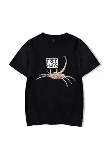 Free Hugs Funny Facehugger Aliens T-Shirt Harajuku T Shirt Comfortable Hip Hop Design Top T-Shirts