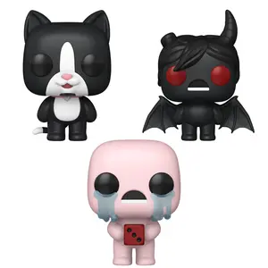 Funko Pop! The Binding of Isaac Series (Isaac with D6, Guppy, Azazel)