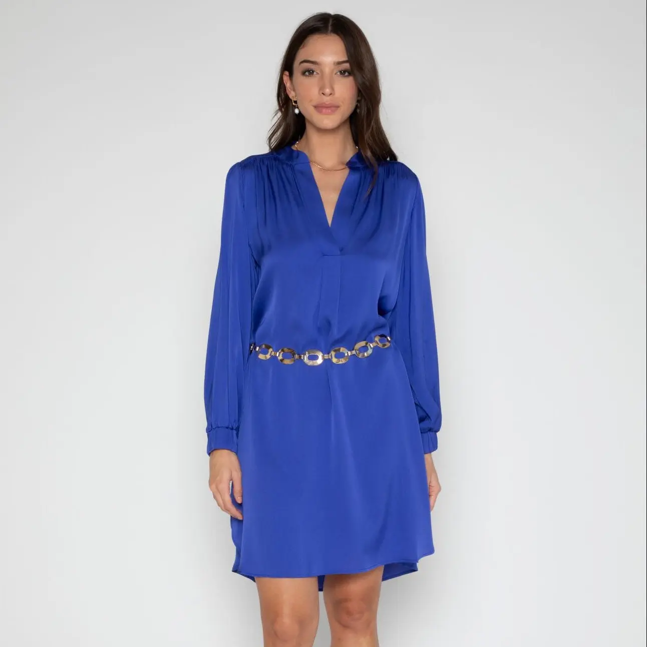 Madras Mini Dress