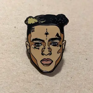 XXXtentacion Enamel Pin - Hip Hop Icon for Collectors