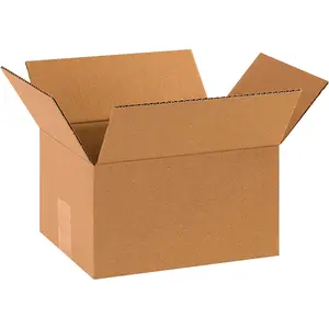 10 x 8 x 4 in. Corrugated Cardboard Box, Pack of 25 /50 | Shipping, Packaging, Moving, Home or Business Storage Boxes, Strong Wholesale Bulk Boxes