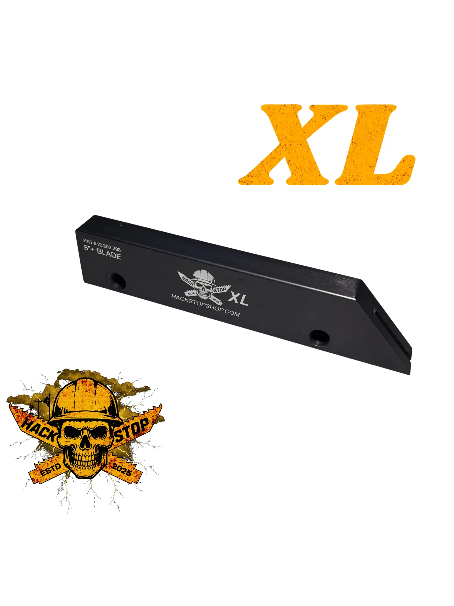 Black Anodized Hack Stop XL