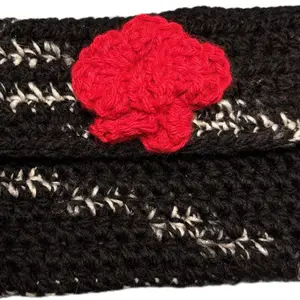 "In Bloom" Date Night Purse Clutch Hand Crocheted Elegant Design for Special Occasions