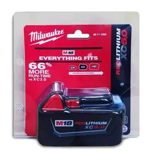 5.0ah Milwaukee battery 18 volts