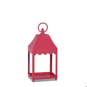 13.5” Pink Lantern