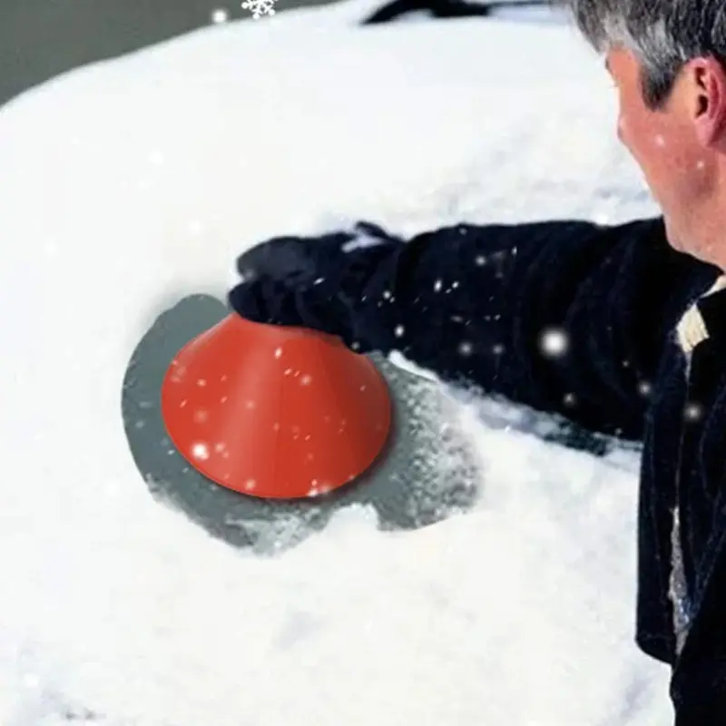 Multifunctional Car Snow Shovel, Glass Defroster Ice Scraper, Snow Removal Tool, Oil Funnel, Winter Essentials