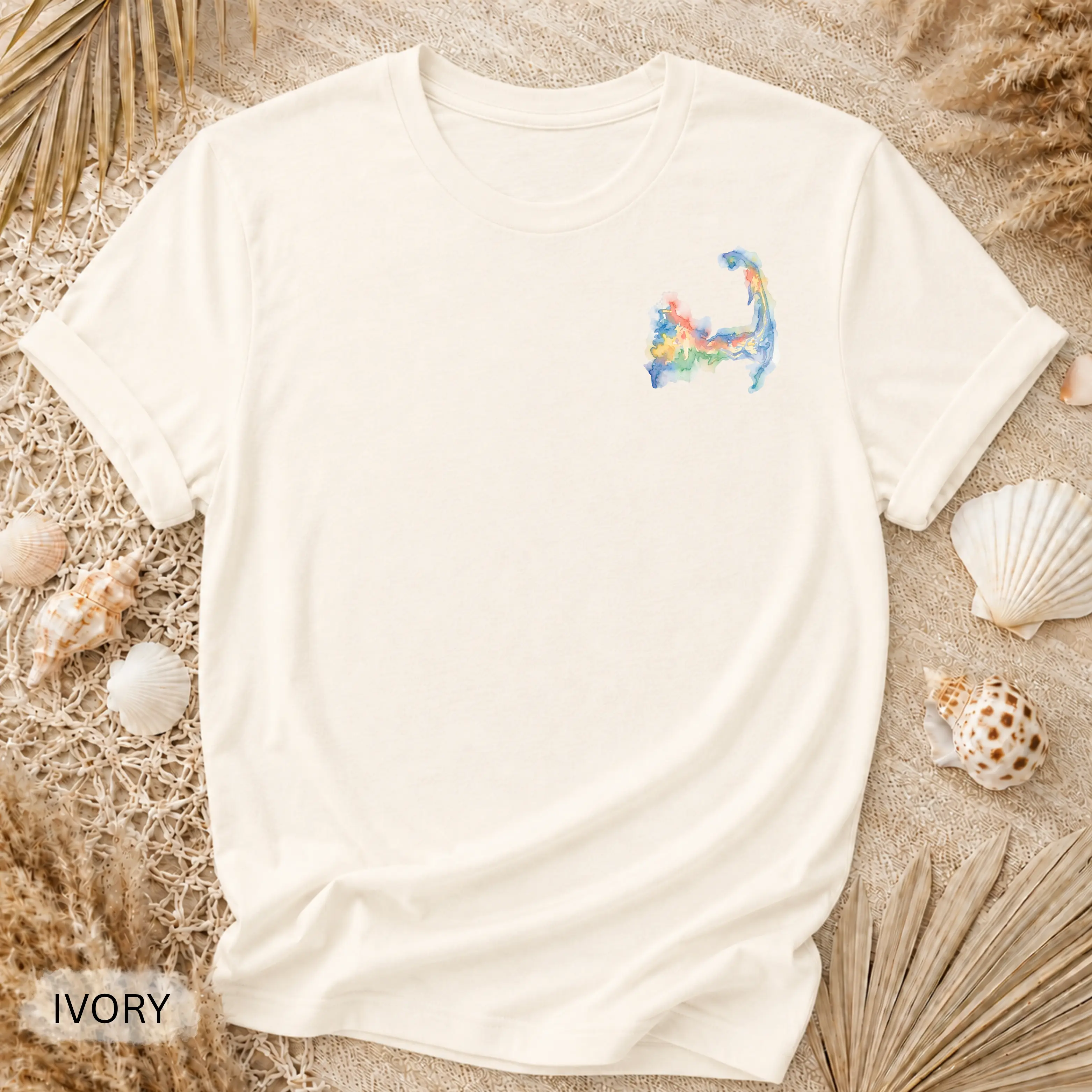Cape Cod Watercolor T-Shirt