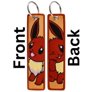Eevee Evolutions - Pokemon Embroidered Keychain keychains